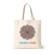 Trance Tribe Mandala Cotton Tote Bag